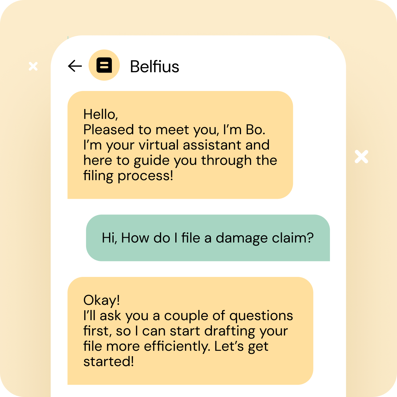 Image for Simplifying the process of filing insurance claims with a chatbot